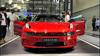 2022 Geely ZEEKR 001 EV Walkaround—2021 Guangzhou Motor Show—2022款吉利极氪001，外观与内饰实拍