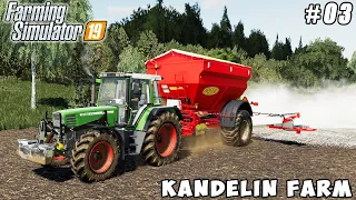 Getting field ready, beet planting, mowing grass | Kandelin Farm | Farming simulator 19 | ep #03