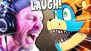 [FNAF/SB] FNAF TRY NOT TO LAUGH CHALLENGE REACTION! (extremely funny)