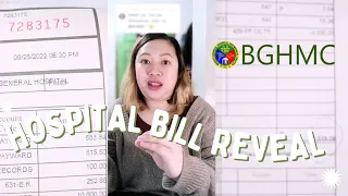 Hospital bill reveal cesearean delivery sa Baguio General Hospital & Medical Center / The Olego Fam