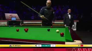 Mark Williams vs Si JiaHui | Session 1 | Final Frame | World Snooker Championship | Live 2024