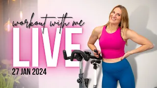 LIVE Indoor Cycling Workout! | 50-minute Cycling Class