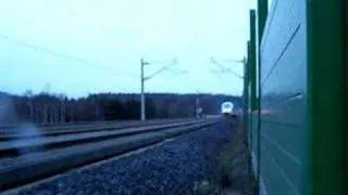 ICE3 - German high speed train at 300 km/h