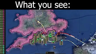 HOI4 - What you see vs What they see (Engl*nd)