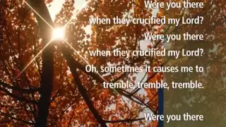 Were You there, When they Crucified my Lord ? - Hymns from Visual Worship Media