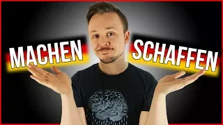 Learn German For Beginners | Machen vs Schaffen EXPLAINED | Get Germanized