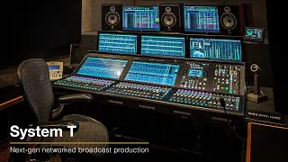 An introduction to System T, Solid State Logic's next-gen broadcast production platform.