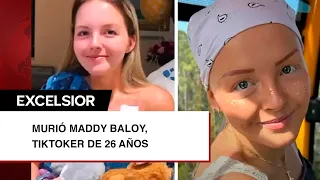 Murió Maddy Baloy, tiktoker de 26 años; inició con problemas estomacales