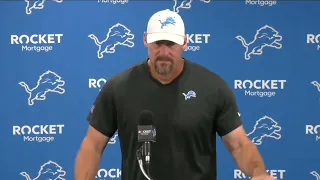 Dan Campbell knows it's important to have good people on Lions roster, but talent is king in NFL
