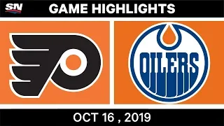NHL Highlights | Flyers vs Oilers – Oct 16 2019