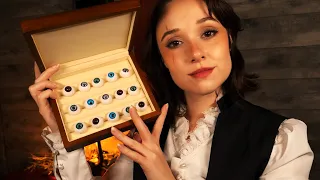 ASMR Glass Eye Salesman & Eye Exam