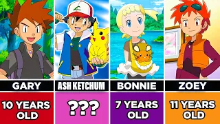 WHEN did they appear? Pokemon All Characters - Age Comparison PT. 1