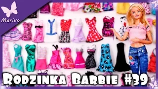 Rodzinka Barbie #39 * MEGA KOLEKCJA UBRANEK - BLIŹNIACZKI ROZRABIAJĄ! * Bajka po polsku z lalkami