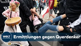 QUERDENKEN: ERMITTLUNGEN gegen 500 QUERDENKER nach illegalen Versammlungen