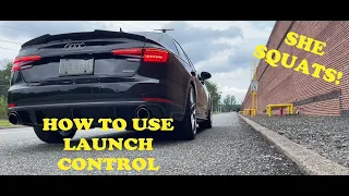 How To Master Launch Control: Unleashing a 2018 Audi A4 B9 2.0T