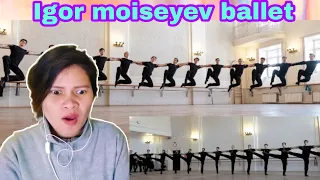 IGOR MOISEYEV BALLET THE REHEARSAL OF THE CONCERT PROGRAM - REACTION