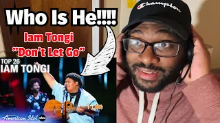 FIRST TIME HEARING!!! Iam Tongi - "Don't Let Go" | American Idol 2023 | REACTION!!!