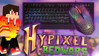 HYPIXEL BEDWARS + HANDCAM + ASMR! Bloody A70! Minecraft, Hypixel, BedWars