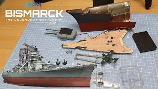 Agora Model's Bismarck: The Legendary Battleship - Pack 1 - Stages 1-8