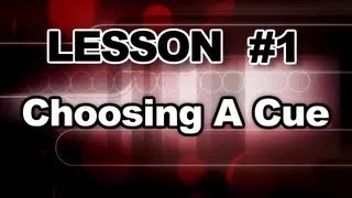 Pool Lessons & Billiards Instruction - How to Choose a Pool Cue - Terry Bell Master Class #1