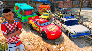 GTA V: MODS | COLECIONANDO SUPER CARROS DOS DESENHOS ANIMADO🔥