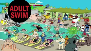 Adult Swim 2021 Sign on and Sign Off