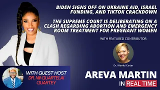 Areva Martin in Real Time with Dr. Nii-Quartelai Quartey April 24, 2024 4 PM