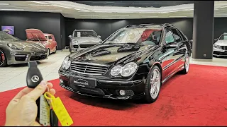 Mercedes-Benz C 55 AMG (367 HP) Sound Check & Interior