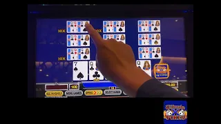 High Limit Ten-Hand Ultimate X Video Poker, Doube-Double. #videopoker #highlimit #gamble