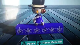 Spinning snowflake snowman sackbot on lbp3