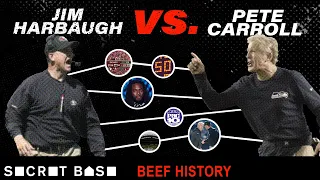The Jim Harbaugh-Pete Carroll beef spans the Pac-10, NFC West, and parking lots
