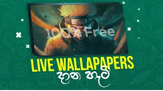 How To Get LIVE WALLPAPERS For Windows | Sinhala