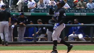 Berroa opens the scoring with a solo homer