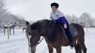 Школа джигитовки Оскара Волкова. Дети.