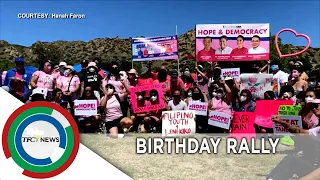 Supporters in SoCal celebrate Robredo’s birthday | TFC News California, USA