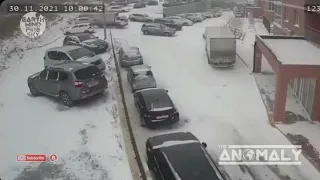 Severe Blizzard in Vladivostok Russia, Nov 30 - 2021