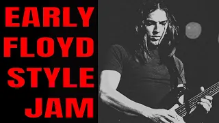 Early Pink Floyd Style Jam | Guitar Backing Track (B Minor)
