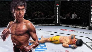 Bruce Lee vs. Old Bruce Lee - EA Sports UFC 4 - Epic Fight 🔥🐲