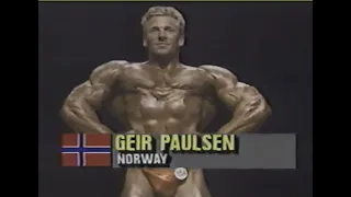 Geir Paulsen - 1987 IFBB Mr. Universe - Heavyweight 2nd Place