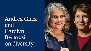 Andrea Ghez and Carolyn Bertozzi on diversity
