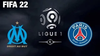 FIFA 22 | Marseille vs Paris Saint Germain | Ligue 1 | Full Match & Gameplay