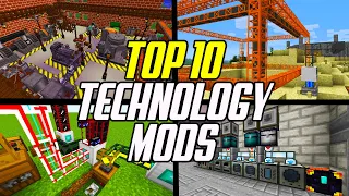 Top 10 Minecraft Technology Mods (Factory, Energy, Processing & Transport)