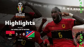 Angola vs Namibia | Round 16 | CAF Africa Cup of Nations | Highlights