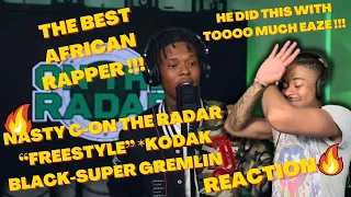 BEST AFRICAN RAPPER🔥NASTY C-ON THE RADAR *FREESTYLE* SUPER GREMLIN (REACTION)🔥