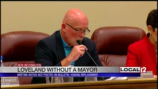 Loveland is without a mayor