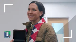 Lauren Holiday REACTS to BEING INDUCTED to the National Soccer Hall of Fame