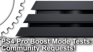 More PS4 Pro Boost Mode Tests: Bloodborne, Witcher 3 + Community Requests!