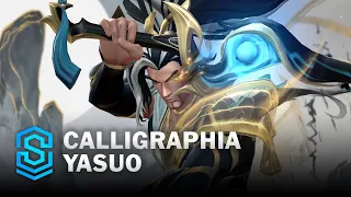 Calligraphia Yasuo Wild Rift Skin Spotlight