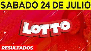 Resultados del Lotto del Sábado 24 de Julio del 2021