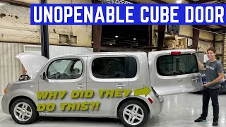 NISSAN CUBE Rear Door Latch BREAKS In The WORST Possible Way